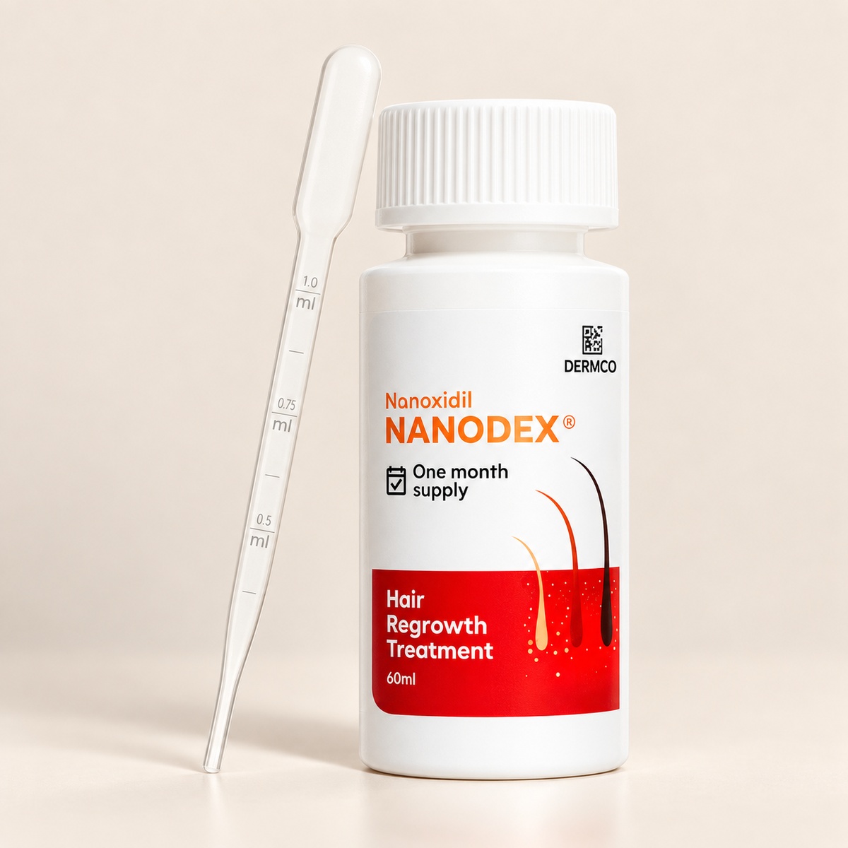 Nanodex 2% — Сыворотка для роста волос для женщин